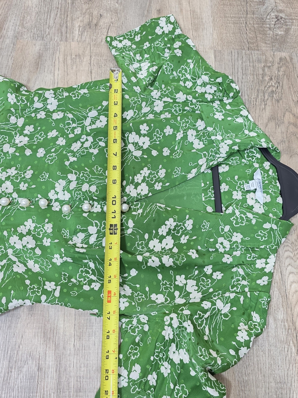 L.K. BENNETT SILK SOPHIE WILDFLOWER DRESS SIZE 8 MSRP $675 - Picture 10 of 10